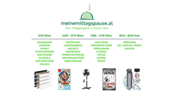 Desktop Screenshot of meinemittagspause.at